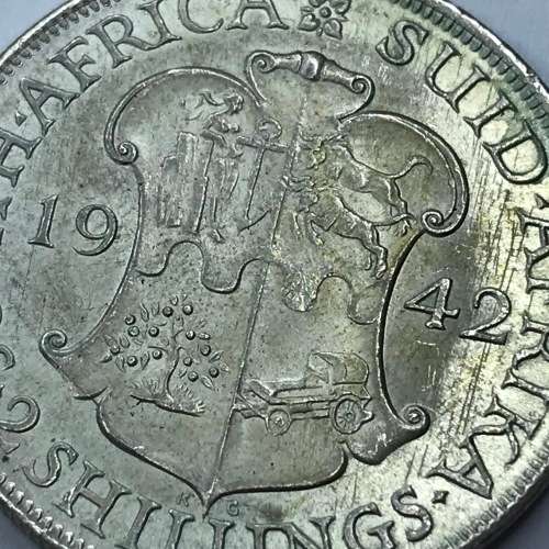 1942 SA Union 2 Shilling - AU