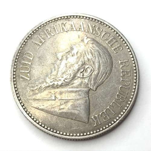 1897 ZAR Kruger Half Crown - VF