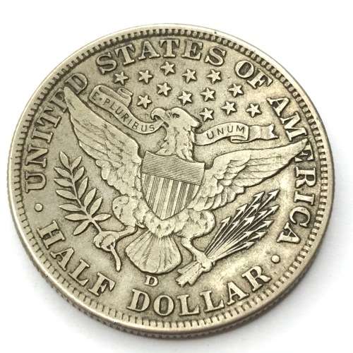 1912 D USA Half Dollar - VF