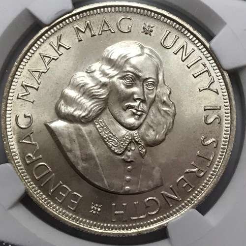 1962 RSA Scarce 50c graded proof 64 by NGC - Only 3844 minted