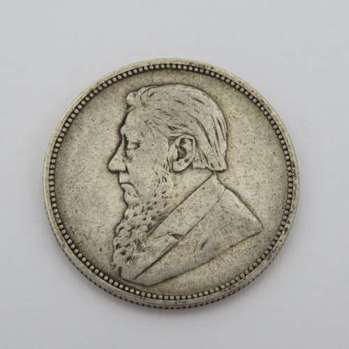 1897 ZAR Paul Kruger 2 shilling