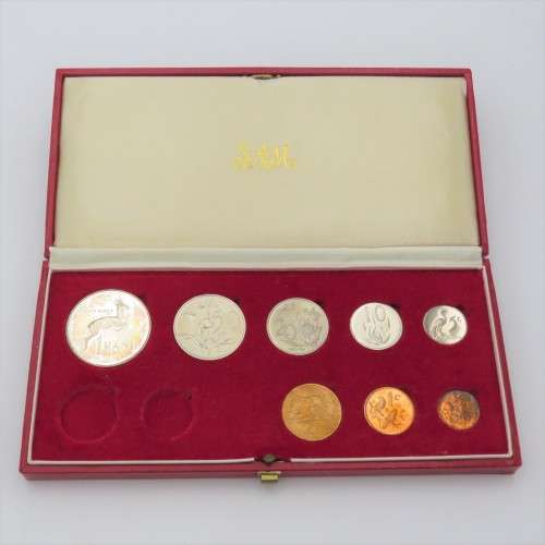1980 RSA short proof set in long proof box