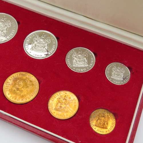 1980 RSA short proof set in long proof box