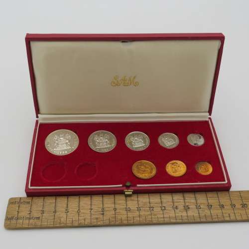 1980 RSA short proof set in long proof box