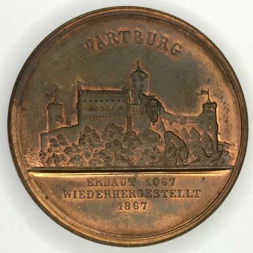 1984 Wartburg Ferdinand Helfricht medallion