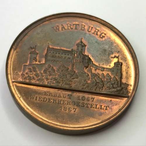 1984 Wartburg Ferdinand Helfricht medallion