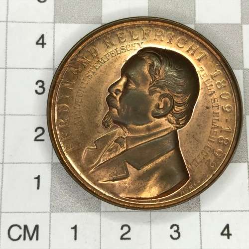 1984 Wartburg Ferdinand Helfricht medallion