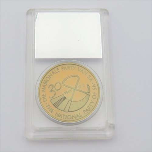 SA Gold coin exchange bronze Prime Minister John Vorster medallion