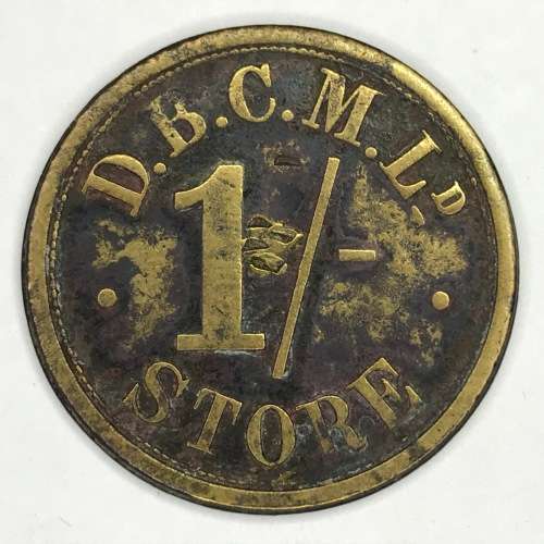 De Beers Consolidated Mines - 1 Shilling Token