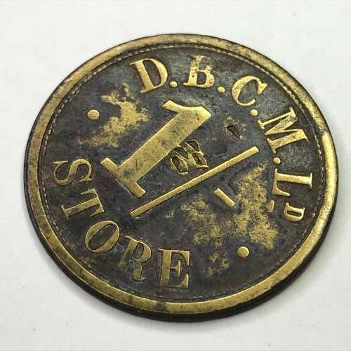 De Beers Consolidated Mines - 1 Shilling Token