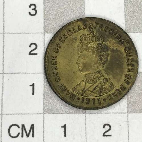 Advertising token Mary Queen of Pens! - `Regina pens`