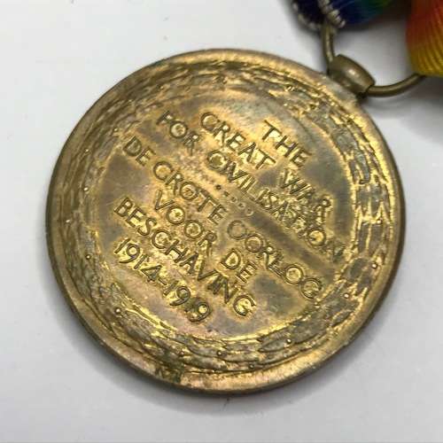 Set of WW1 medals issued to PTE J Isaacs of the 1st Cape Corps