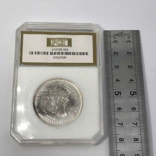 1948 SA Union 2 1/2 Shillings Half Crown graded RR68 by PCI - only 1120 minted