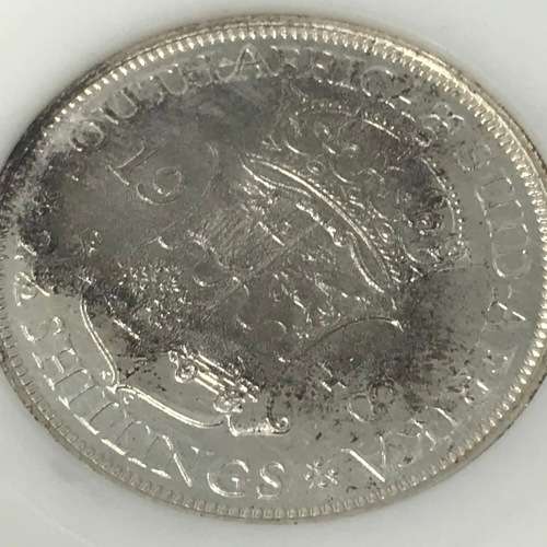 1948 SA Union 2 1/2 Shillings Half Crown graded RR68 by PCI - only 1120 minted