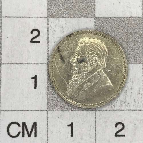 1896 ZAR Kruger 3d - XF with marks