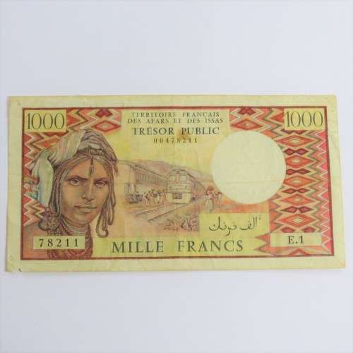 French Afars and Issas 1000 Francs - Banknote E1