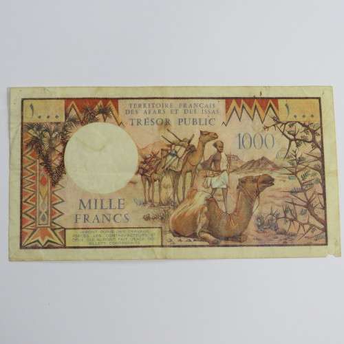 French Afars and Issas 1000 Francs - Banknote E1
