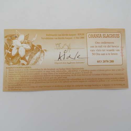 Orania 50 Ora no 0889