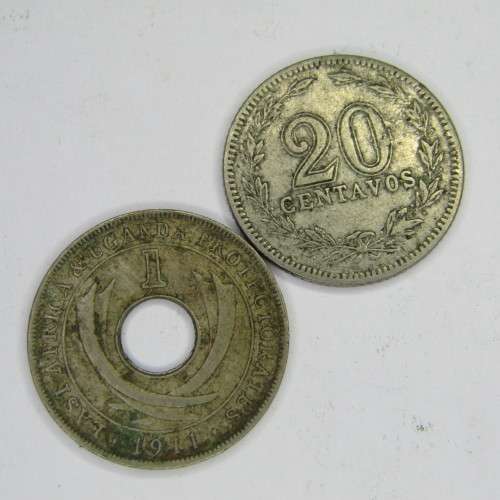 Lot of 5 coins - each over 100 years old