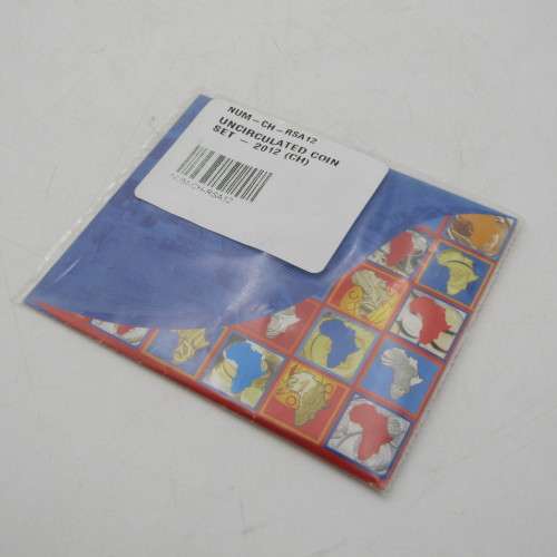 2012 SA uncirculated coin set - still sealed