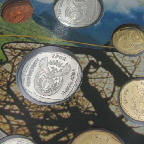 2002 South Africa uncirculated coin set