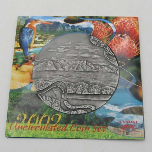 2002 South Africa uncirculated coin set