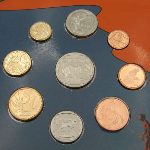 2002 South Africa uncirculated coin set