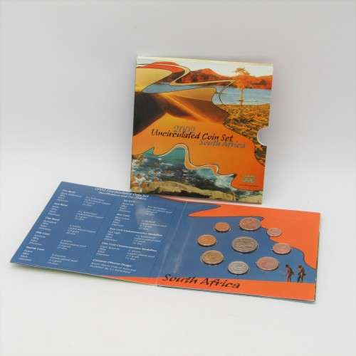 2002 South Africa uncirculated coin set