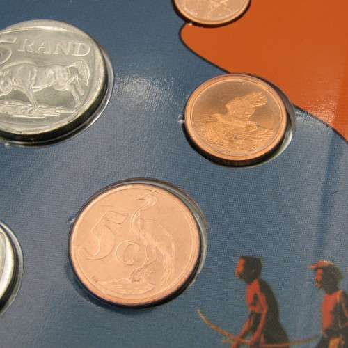 2002 South Africa uncirculated coin set