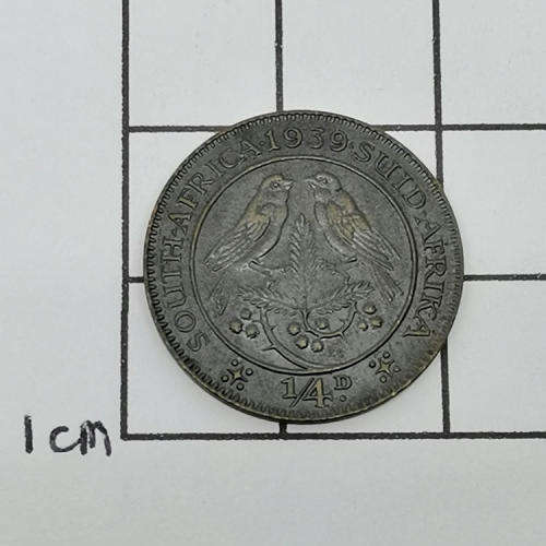 South Africa 1939 farthing  AU+