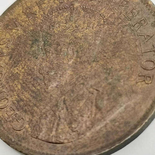 South Africa 1923 half penny red - uncirculated