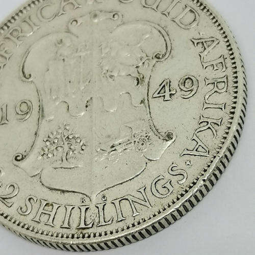 South Africa 1949 Two Shilling VF+