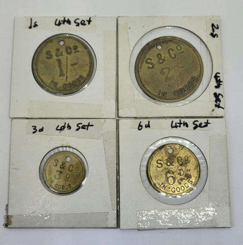 Strachan and Co Tokens set 4 - Full set