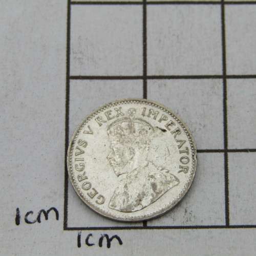 1923 South Africa 3d tickey in AU condition