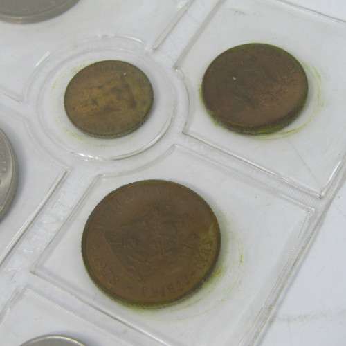 South Africa lot of 3 mint packs 1977, 1978 & 1979 - all with scarce half cent