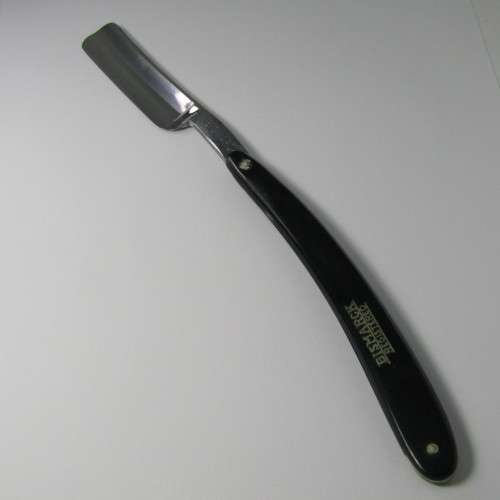 Vintage Bismarck cut throat straight razor in box - excellent condition