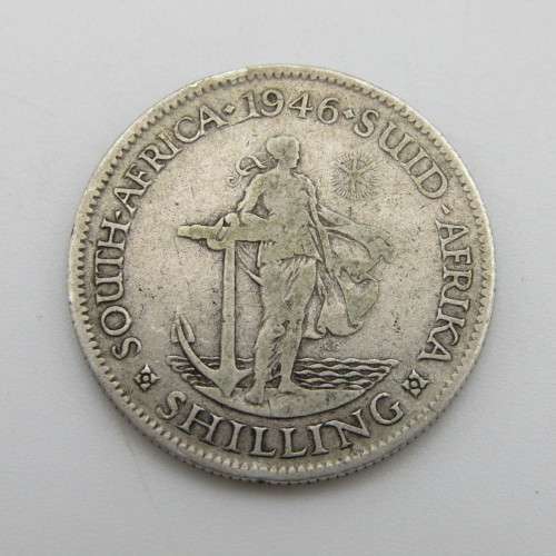 South Africa scare 1946 shilling with low mintage
