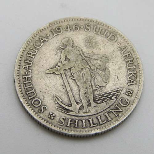 South Africa scare 1946 shilling with low mintage