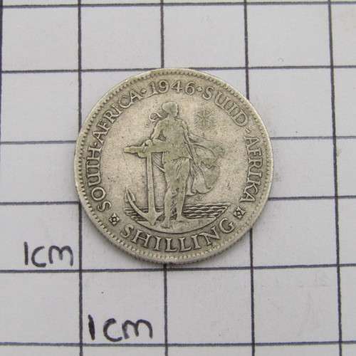 South Africa scare 1946 shilling with low mintage