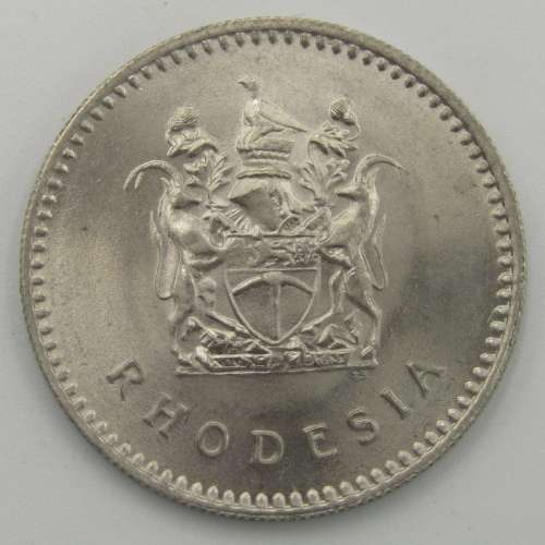 Rhodesia 1975 Twenty Five cent - uncirculated