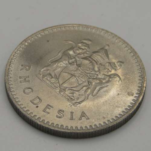 Rhodesia 1975 Twenty Five cent - uncirculated