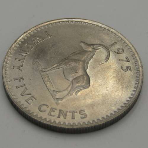 Rhodesia 1975 Twenty Five cent - uncirculated