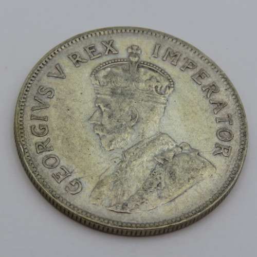 South Africa 1933 half crown EF