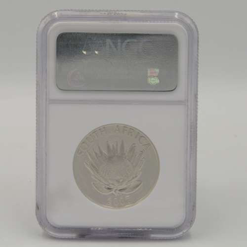 2007 RSA Proof silver FW de Klerk R1 graded PF70 Ultra cameo by NGC
