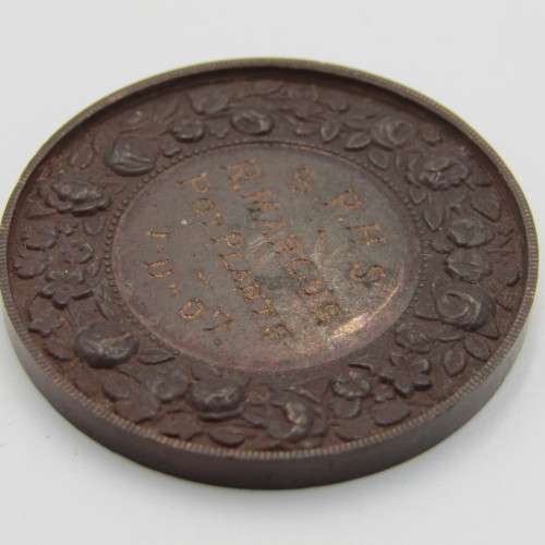 National Amateur Gardener Association medallion issued to R. Marcus for Pot Plants in 1907