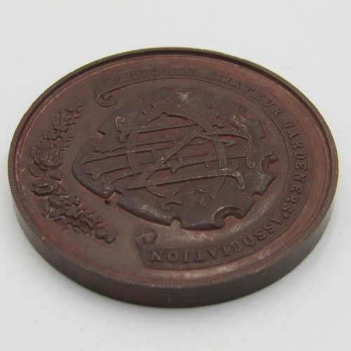National Amateur Gardener Association medallion issued to R. Marcus for Pot Plants in 1907