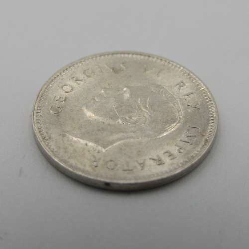 South Africa 1944 tickey 3d uncirculated