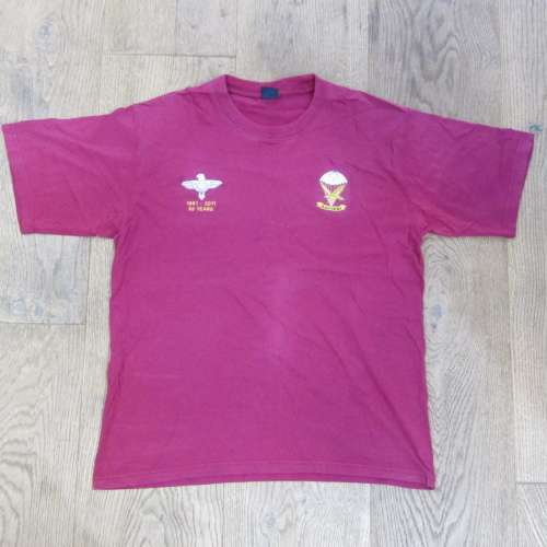 SADF 1 Parachute battalion Paratrooper Veteran 1961-2011 t-shirt - Size Large