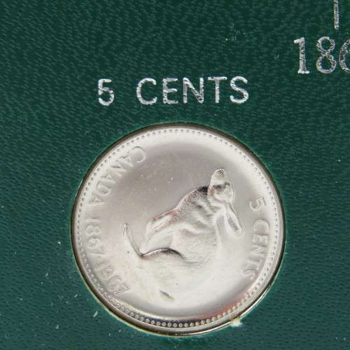 Canada 1967 proof set in slab - Mostly silver coins