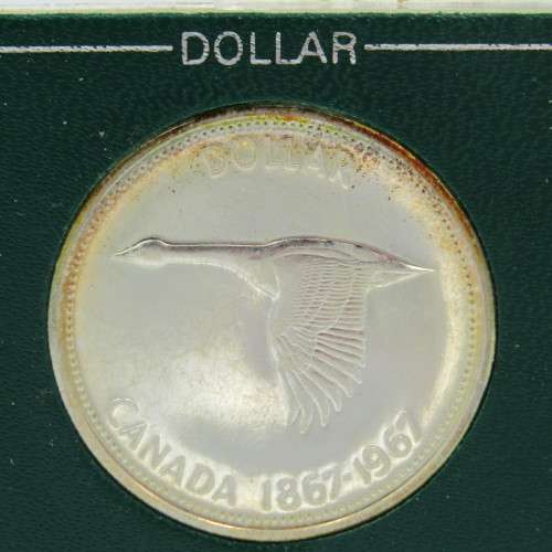 Canada 1967 proof set in slab - Mostly silver coins